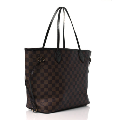Louis Vuitton Damier Ebene Neverfull MM 3 of 9