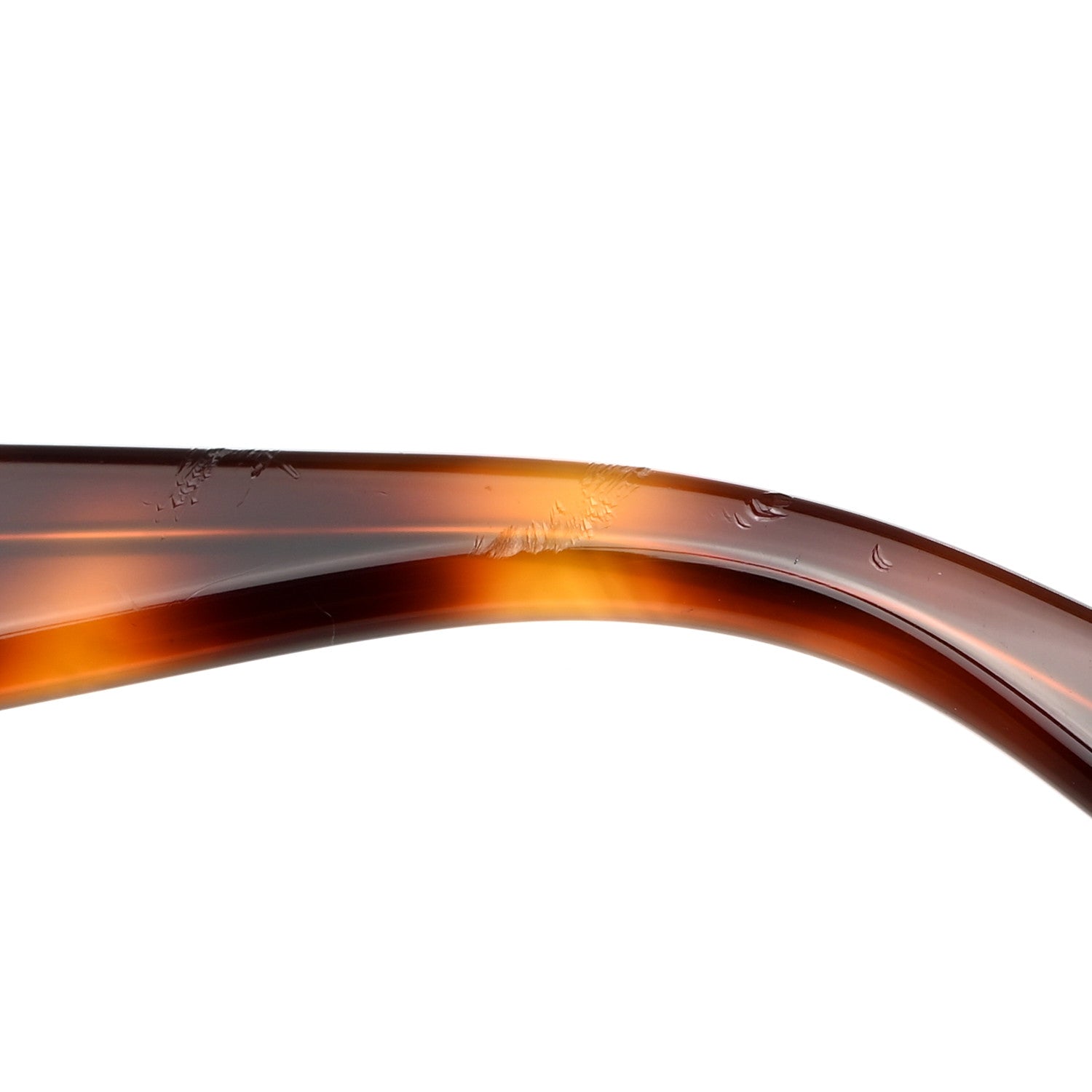 Gucci Crystal Heart Sunglasses GG0308S Havana 9 of 10