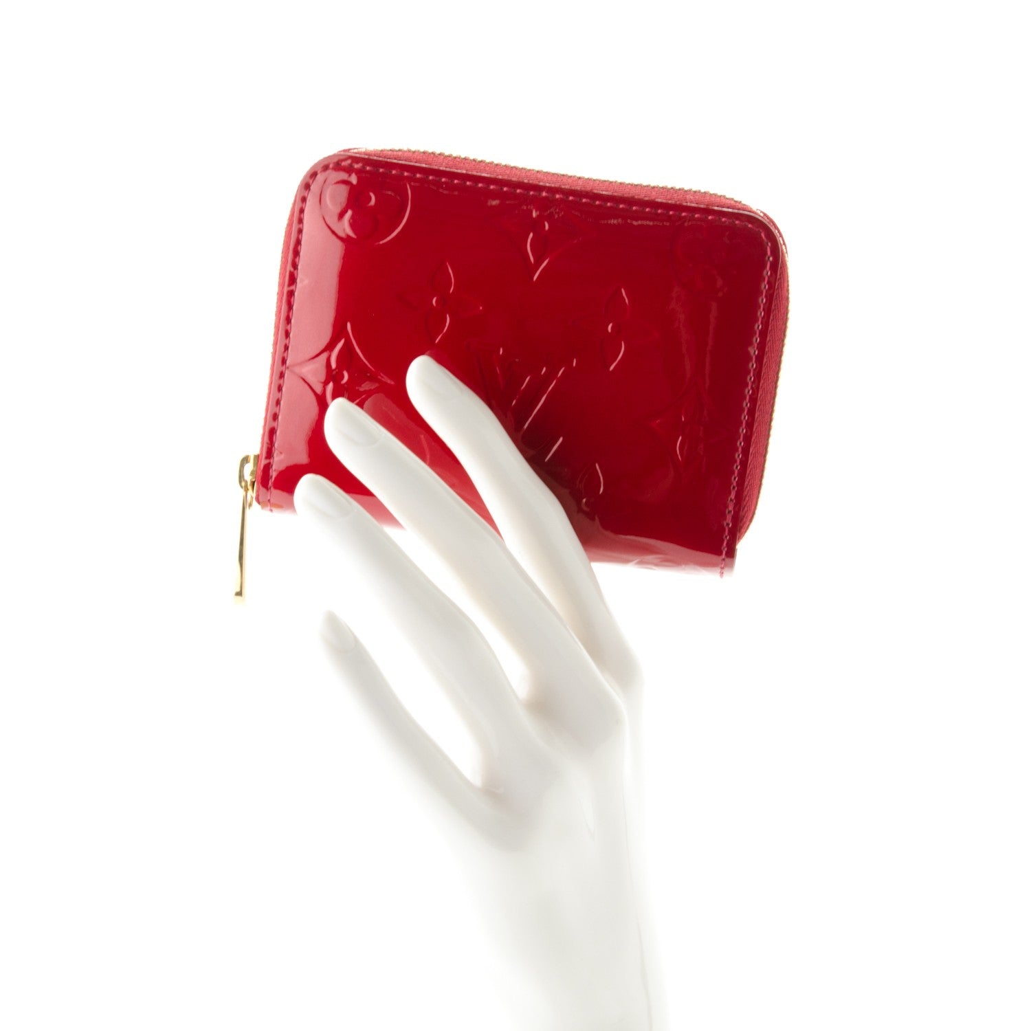 Louis Vuitton Vernis Zippy Coin Purse Pomme D'Amour 9 of 14