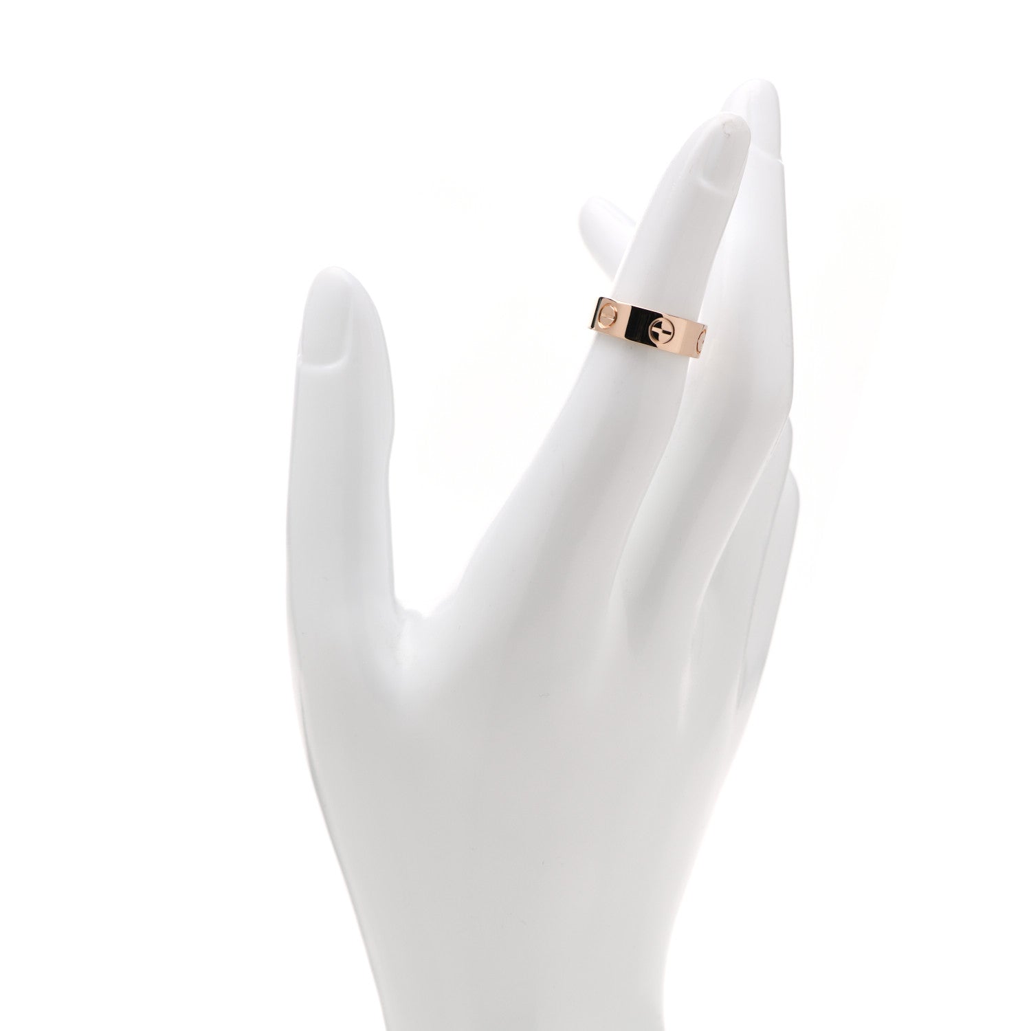 Cartier 18K Pink Gold 5.5mm LOVE Ring 47 4 2 of 5