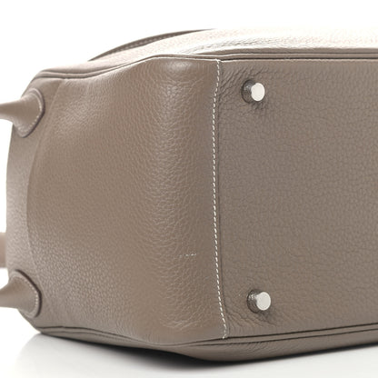 Hermes Taurillon Clemence Lindy 30 Etoupe 8 of 11