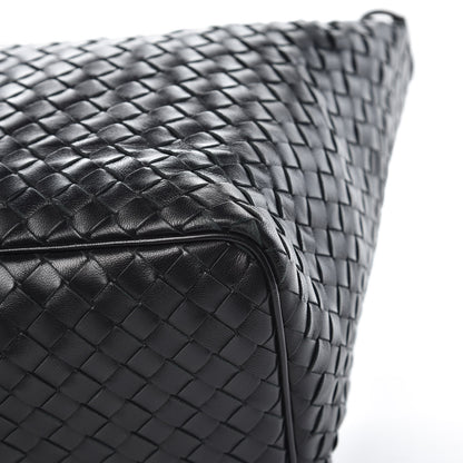 Bottega Veneta Nappa Intrecciato Shoulder Bag Black 12 of 17