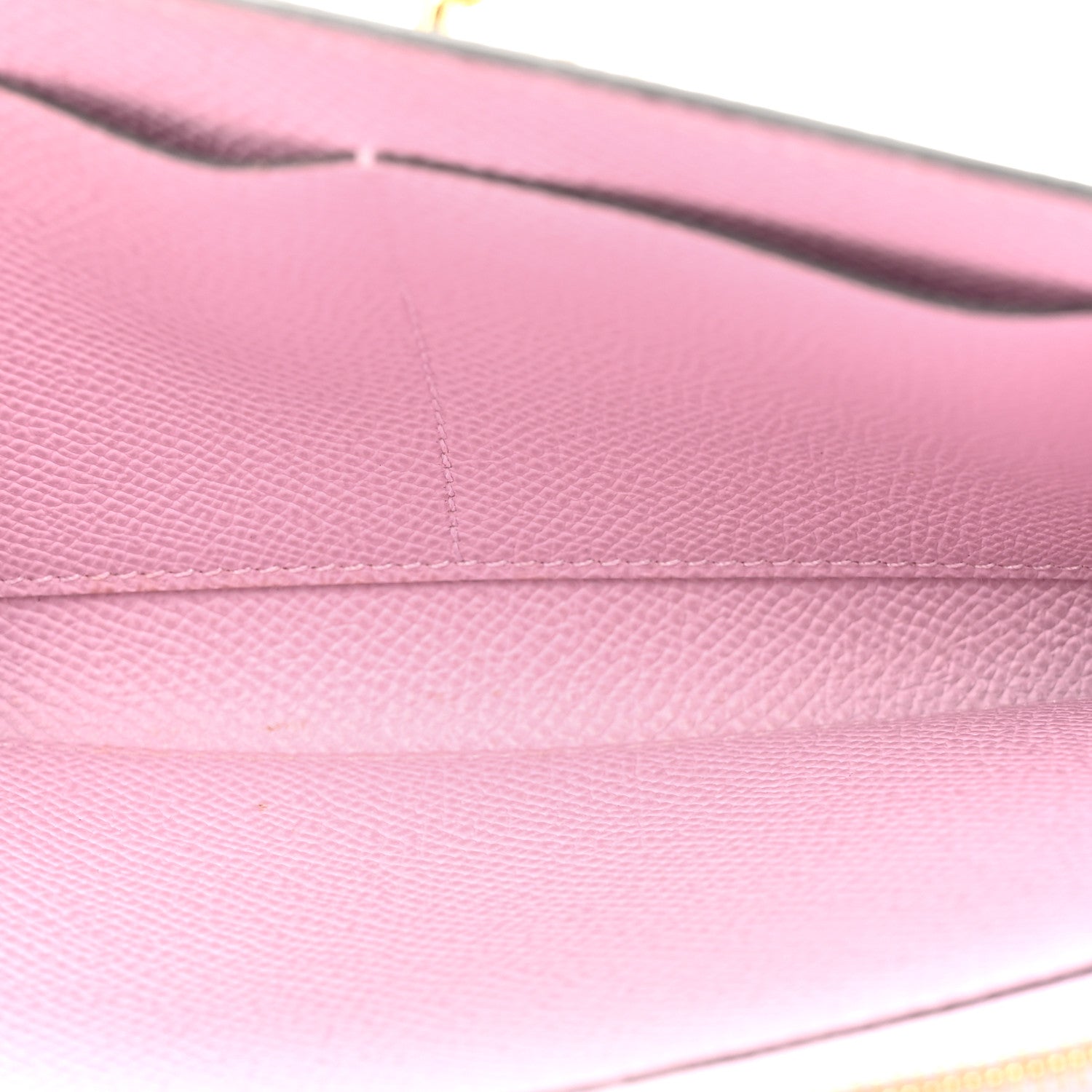 Hermes Epsom Verso Kelly Wallet To Go Chai Mauve Sylvestre 5 of 14