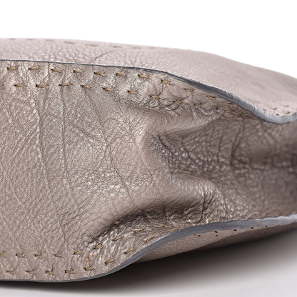 Fendi Cuoio Romano Selleria Hobo Peltro 7 of 13