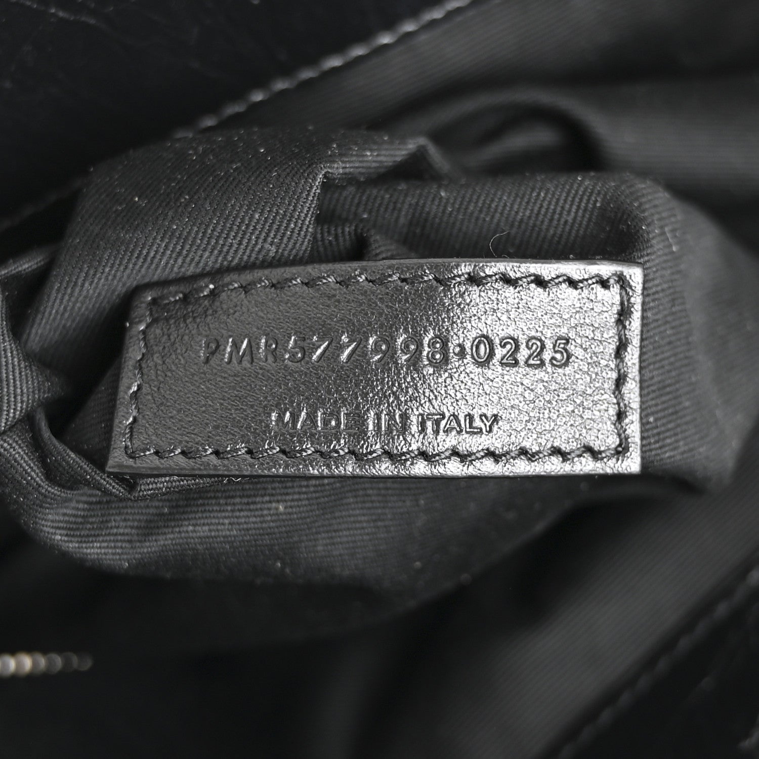 Saint Laurent Crinkled Calfskin Matelasse Monogram Large Niki Shopper Tote Black 7 of 10