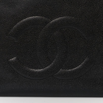 Chanel Caviar CC Shopper Tote Black 10 of 10