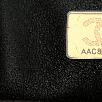 Chanel Iridescent Lambskin Quilted Mini Rectangular Flap Black 7 of 10