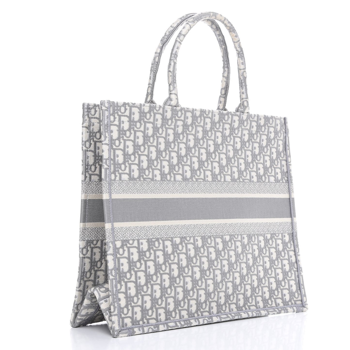 Oblique Large Book Tote Grey