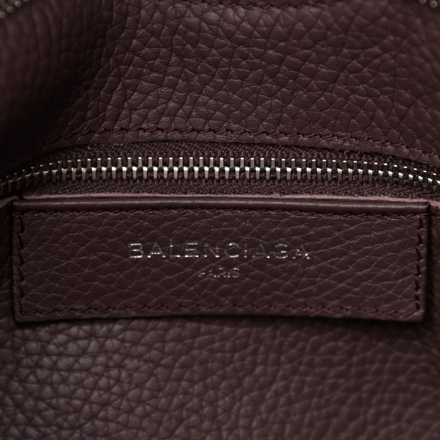 Balenciaga Veau Grana Perforated Blackout Hardware City Rouge Acajou 6 of 10