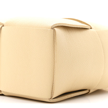 Bottega Veneta Grained Calfskin Maxi Intrecciato Mini Arco Tote Porridge 19 of 19