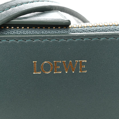 Loewe Shiny Calfskin Puzzle Fold Pouch Vetiver 6 of 14