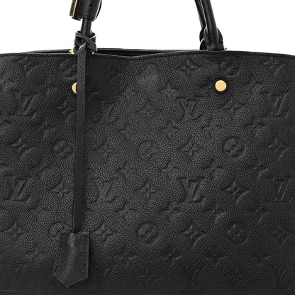Louis Vuitton Empreinte Montaigne GM Black 9 of 17