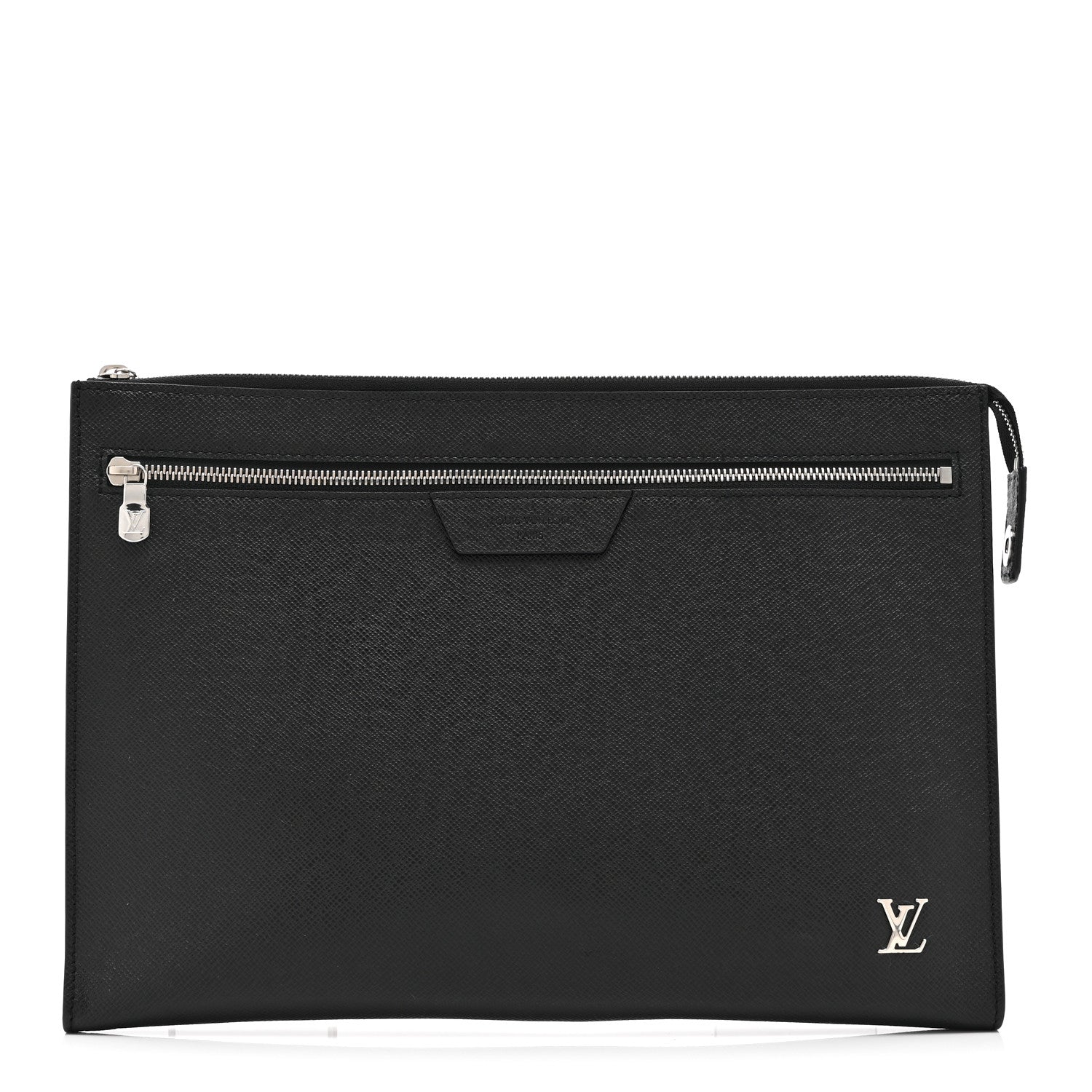 Louis Vuitton Taiga Pochette 24 Heures Black 1 of 9