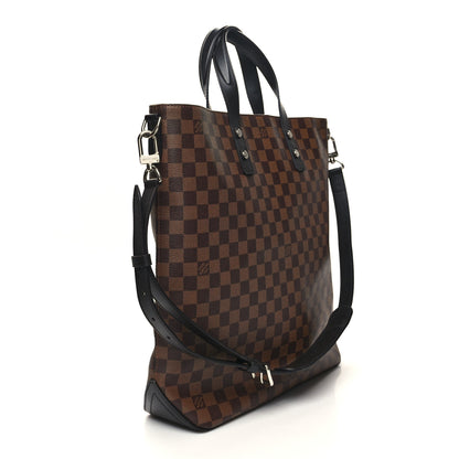 Louis Vuitton Savane Damier Ebene Zebra Atlas Tote 3 of 12