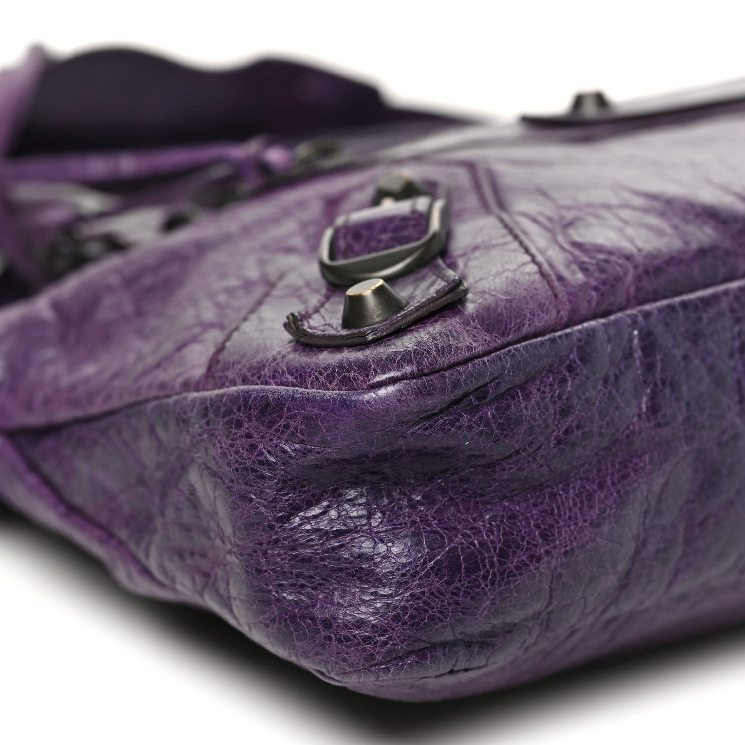 Balenciaga Agneau Classic Hardware First Raisin 10 of 14