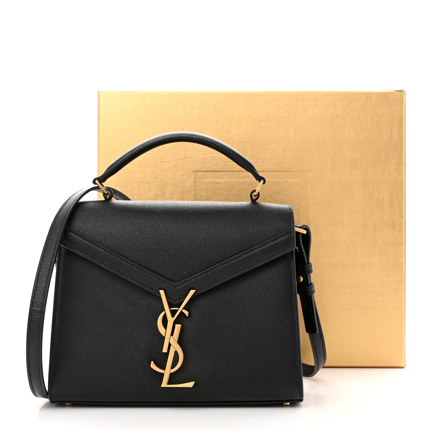 Grain de Poudre Mini Classic Monogram Cassandra Top Handle Black