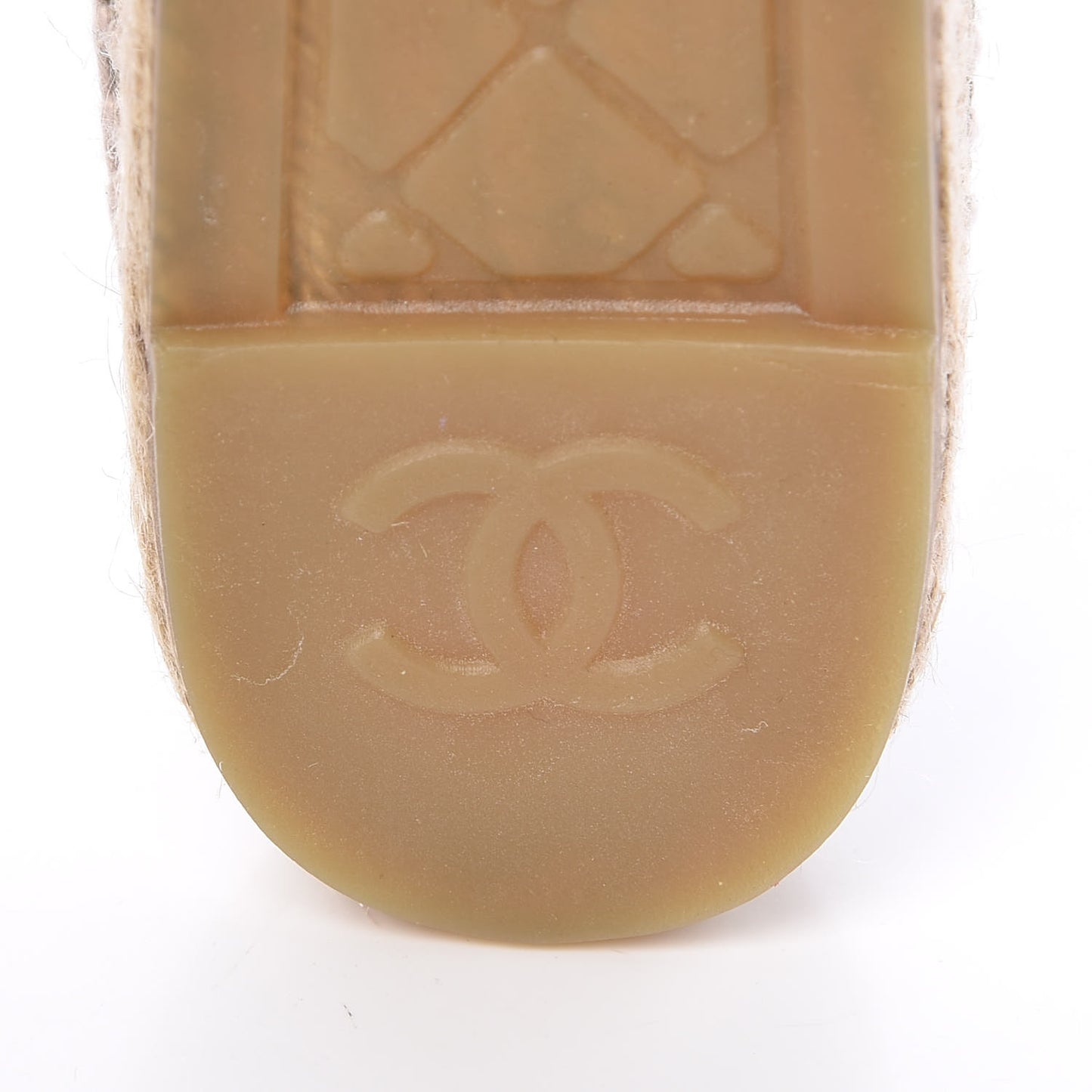 Fabric Camellia CC Espadrilles 38 Khaki