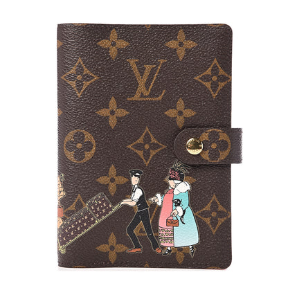 Louis Vuitton Monogram Illustre Small Ring Agenda Rose 1 of 5