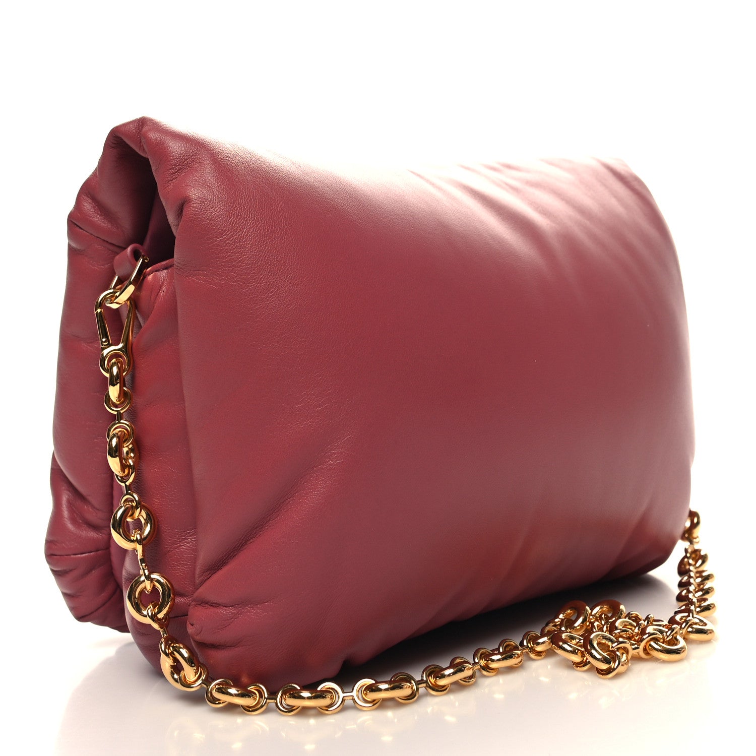 Loewe Lambskin Goya Puffer Bag Plumrose 3 of 11