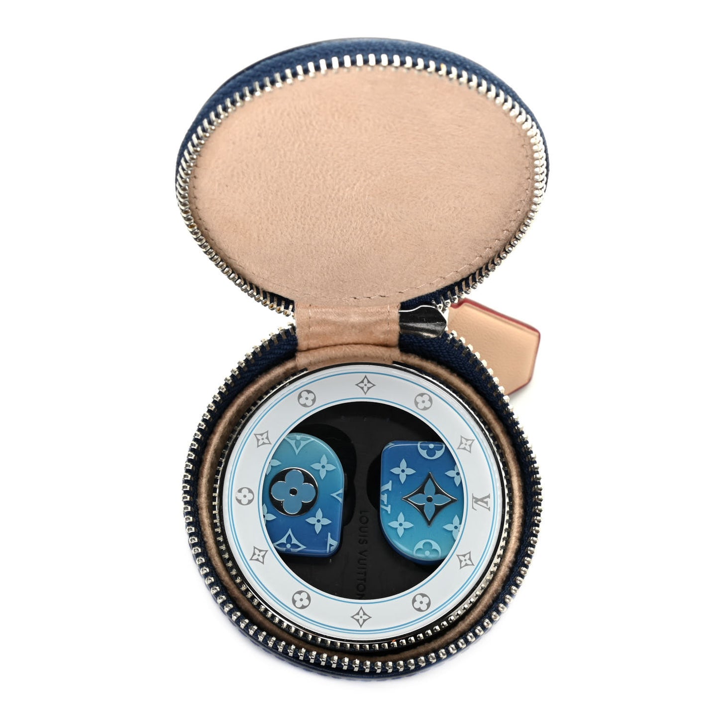 Acetate Monogram Escale Horizon Wireless Earphones Blue