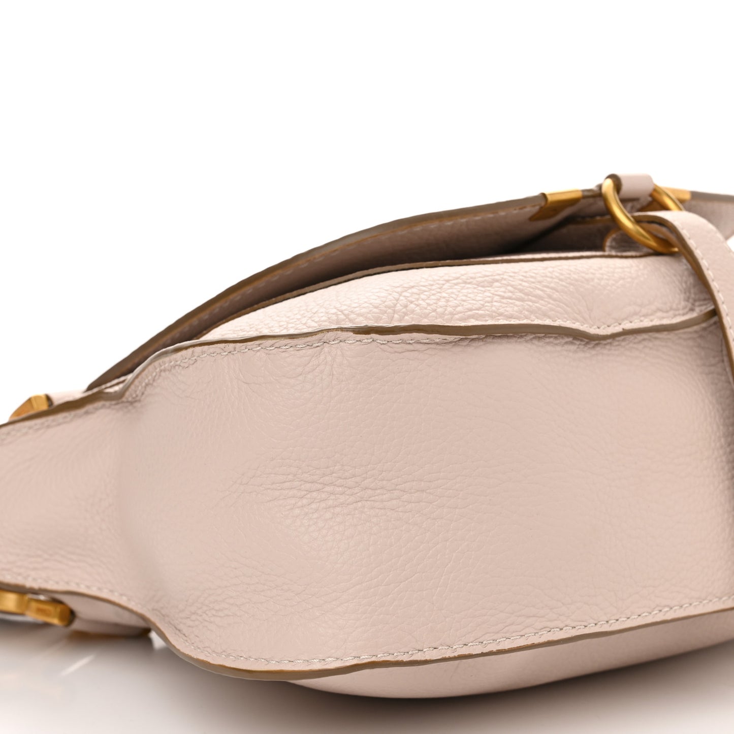 Calfskin Small Marcie Satchel Pale Pink