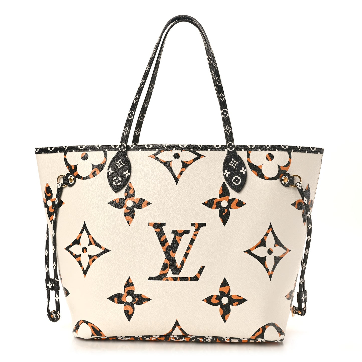 Monogram Giant Jungle Neverfull MM Ivory