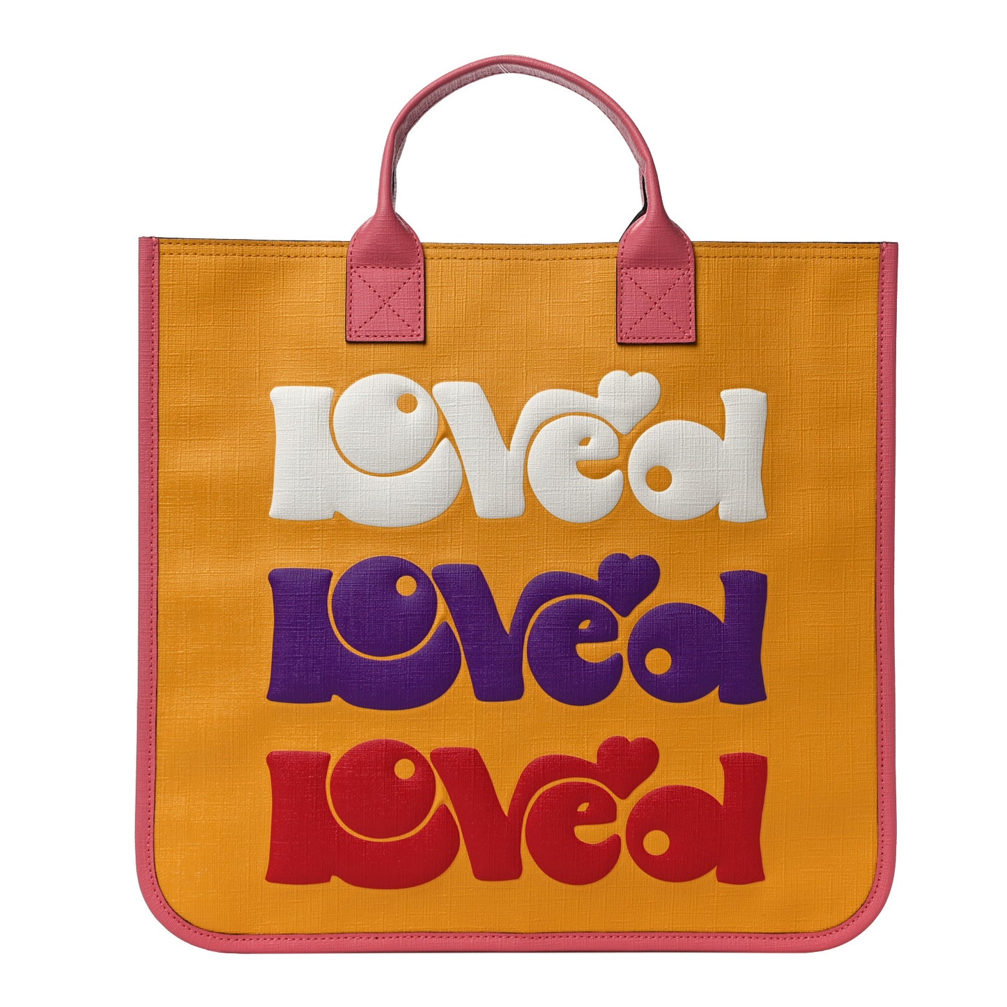 Canvas Childrens Loved Print Tote
