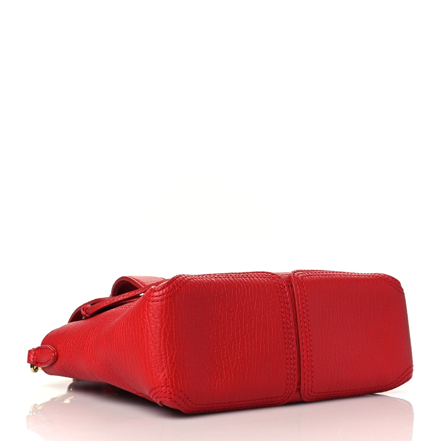 Textured Calfskin Mini Pashli Satchel Red