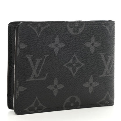 Louis Vuitton Monogram Eclipse Slender Wallet 3 of 15