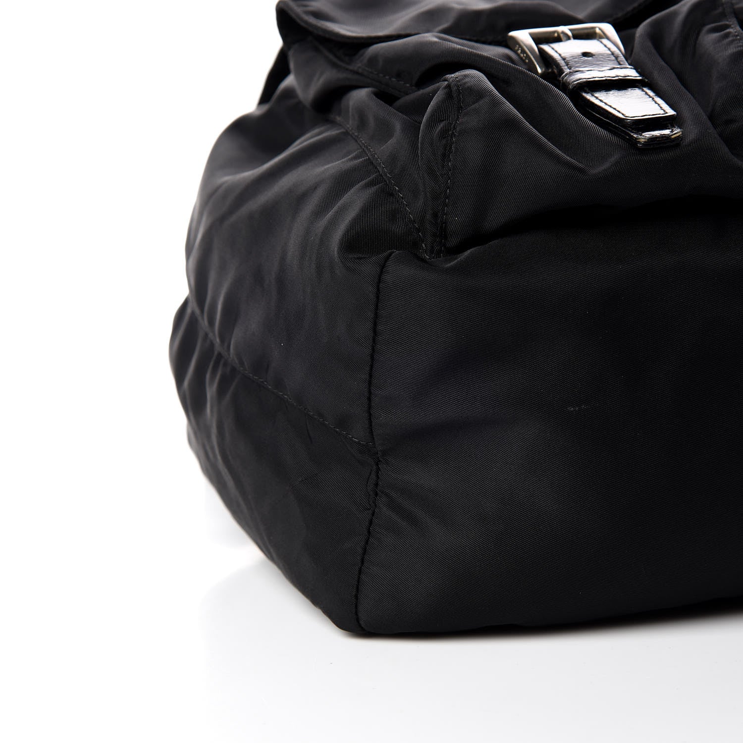 Prada Nylon Vela Medium Backpack Black 5 of 11