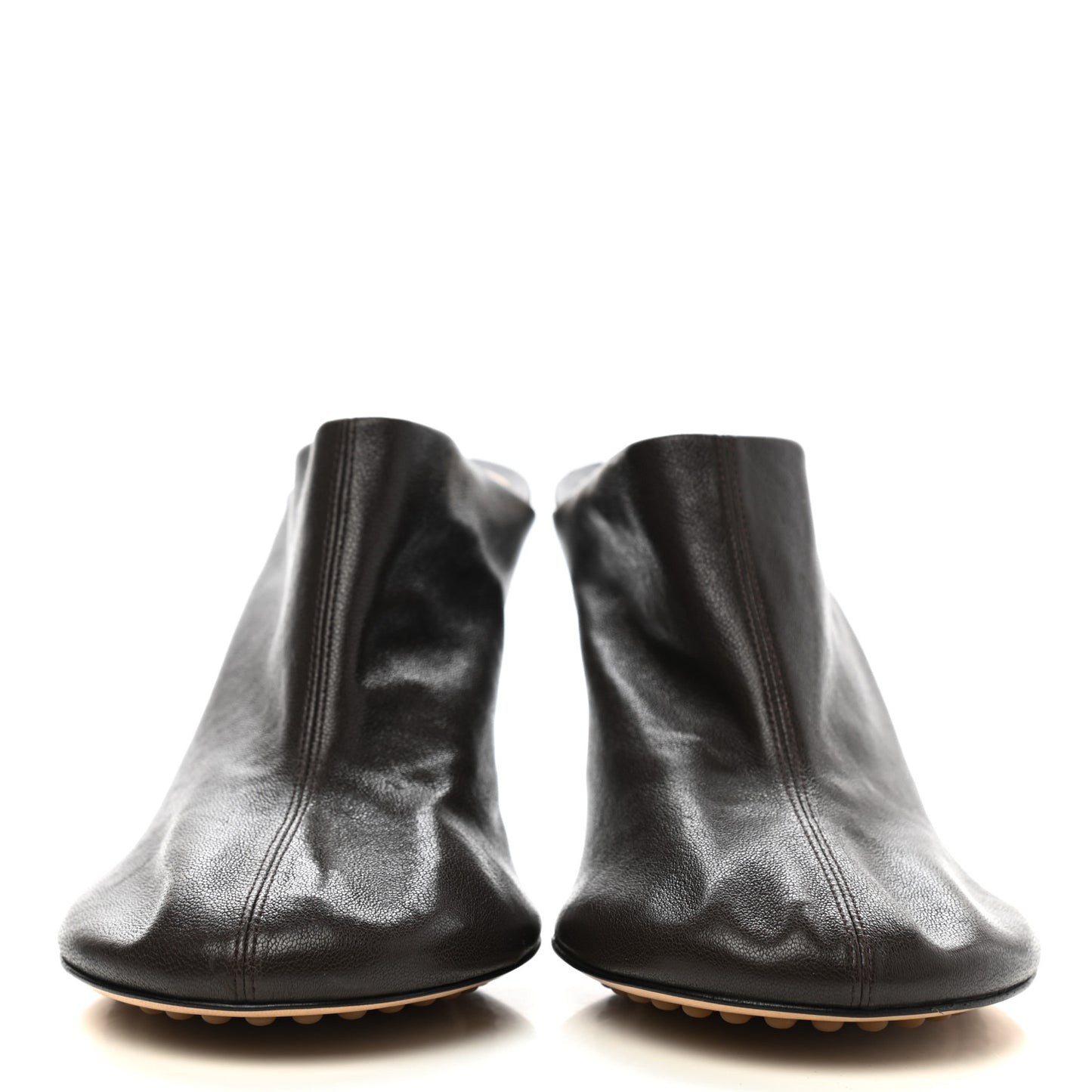 Stretch Nappa Dot Pumps 39.5 Fondant