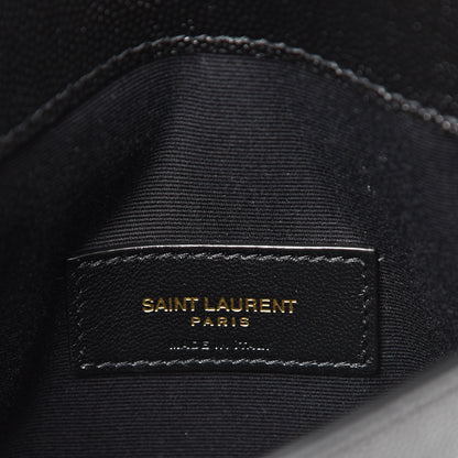 Saint Laurent Grain De Poudre Uptown Baby Pouch Black 5 of 7