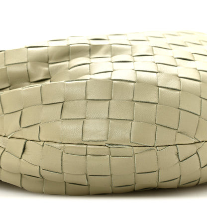 Bottega Veneta Nappa Intrecciato Teen Jodie Hobo Travertine 9 of 11