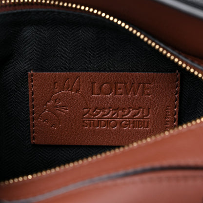 Loewe Calfskin Spirited Away Print Mini Puzzle Bag Havana 6 of 9