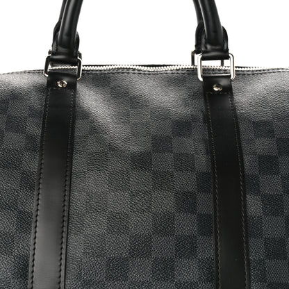 Louis Vuitton Damier Graphite Keepall Bandouliere 55 7 of 10