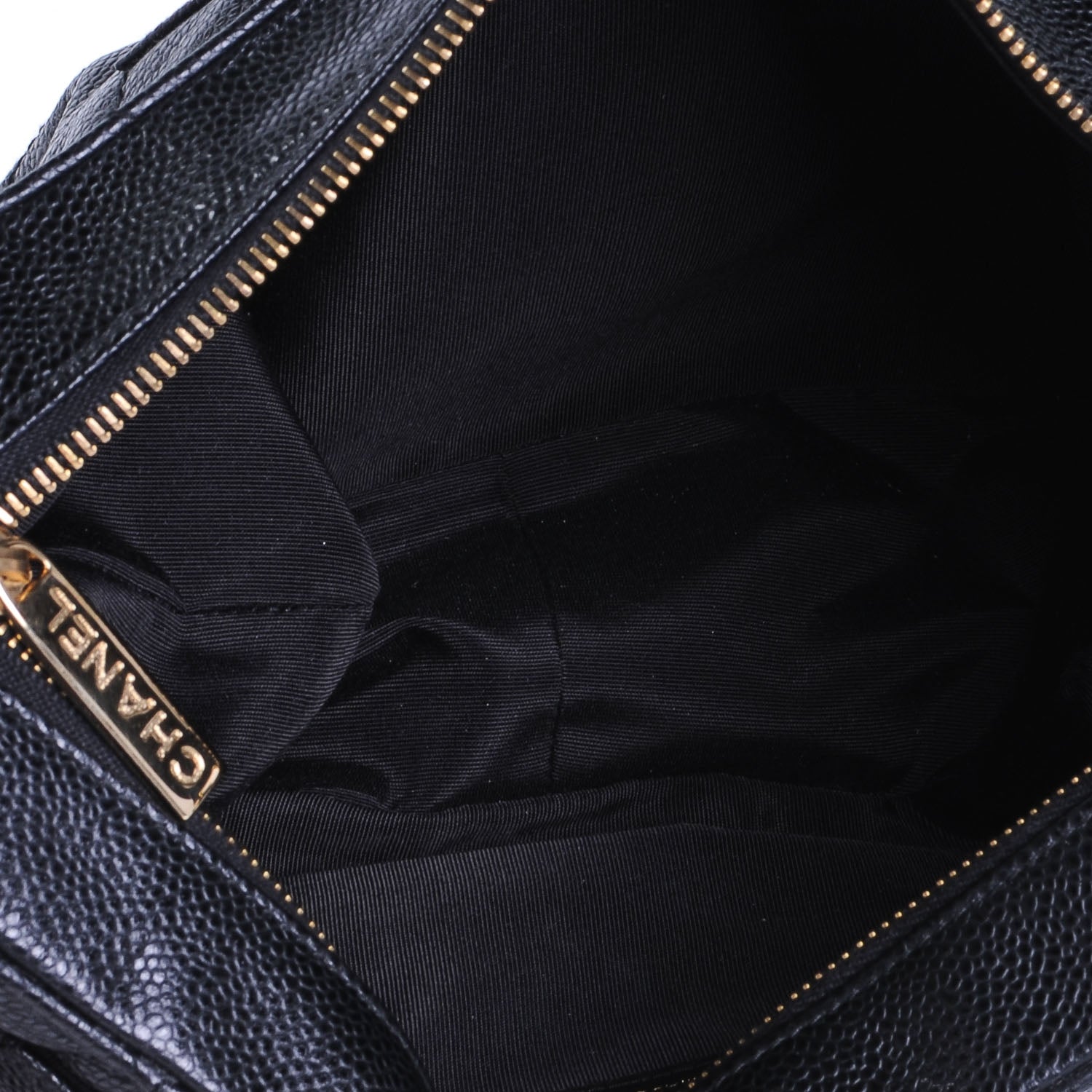 Chanel Caviar Quilted Hobo Bag Black 7 of 7