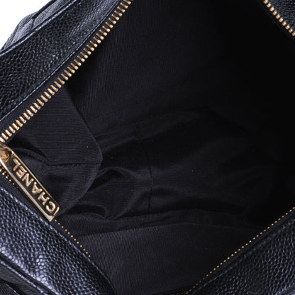 Chanel Caviar Quilted Hobo Bag Black 7 of 7
