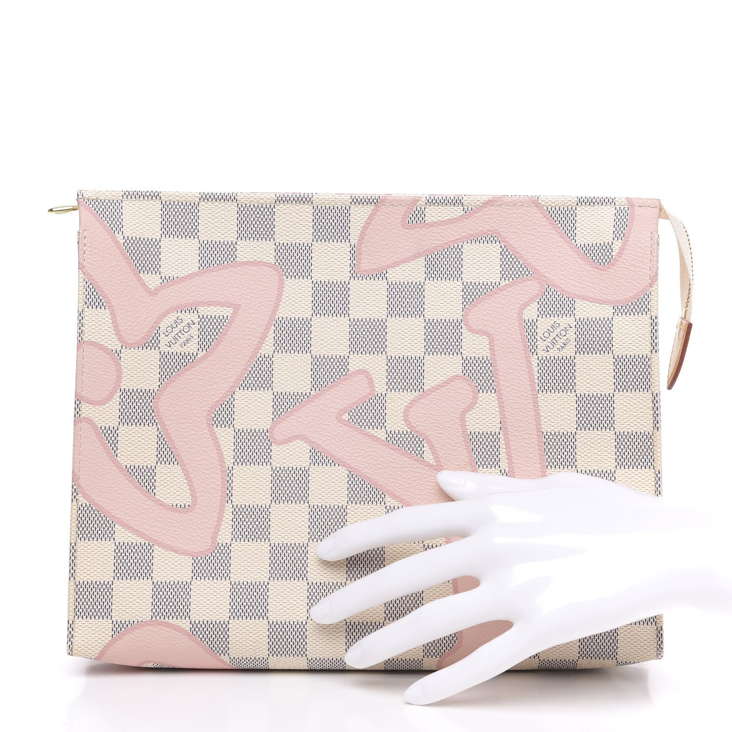 Louis Vuitton Damier Azur Tahitienne Toiletry Pouch 26 2 of 13