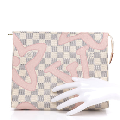 Louis Vuitton Damier Azur Tahitienne Toiletry Pouch 26 2 of 13