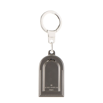 Louis Vuitton Luggage Tag Key Holder Silver 1 of 3