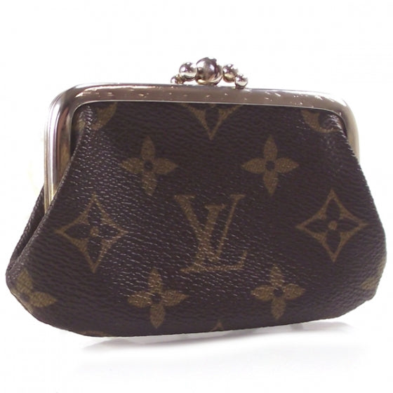 Louis Vuitton Vintage Kiss Lock Coin Purse 2 of 7