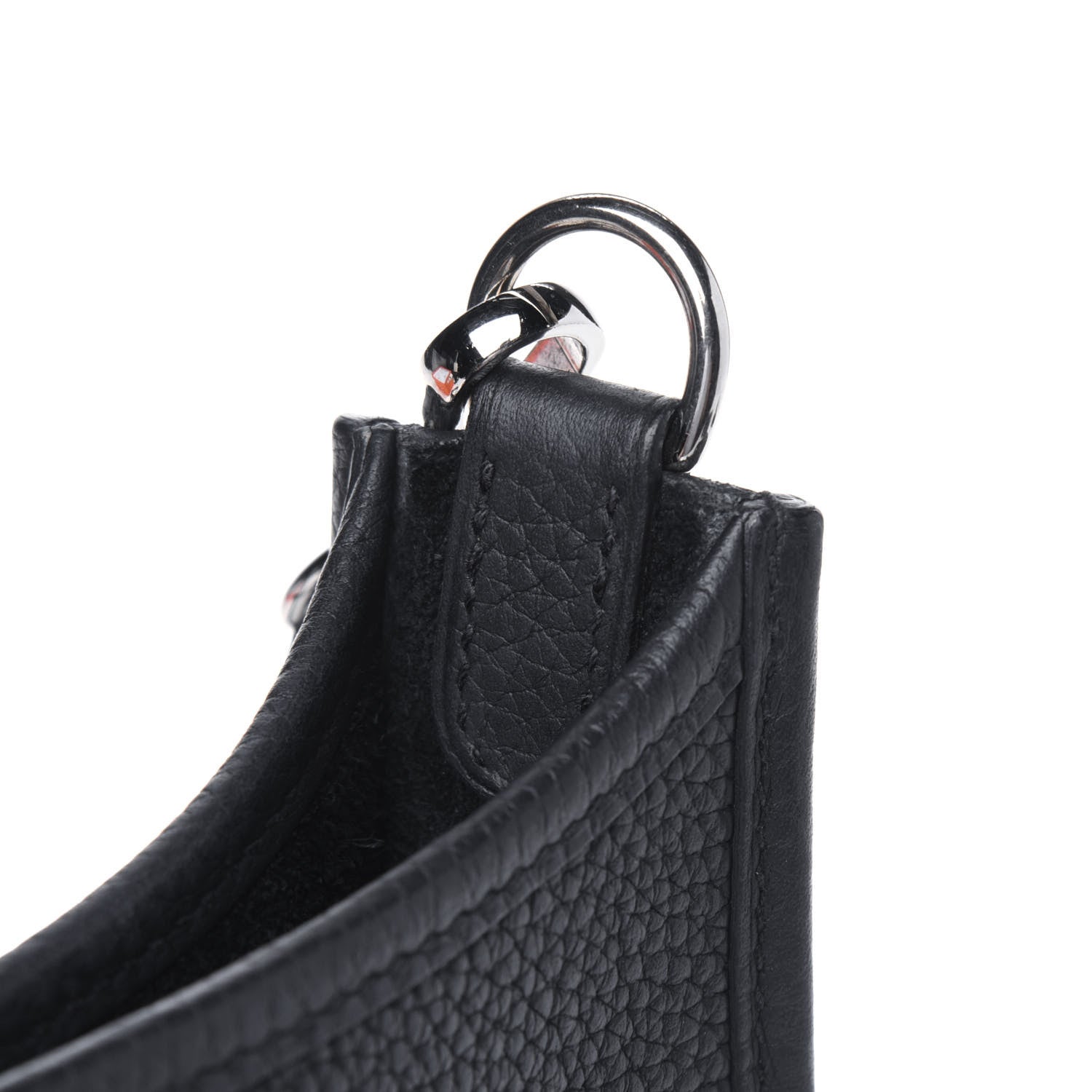 Hermes Taurillon Clemence Evelyne TPM Black 13 of 16