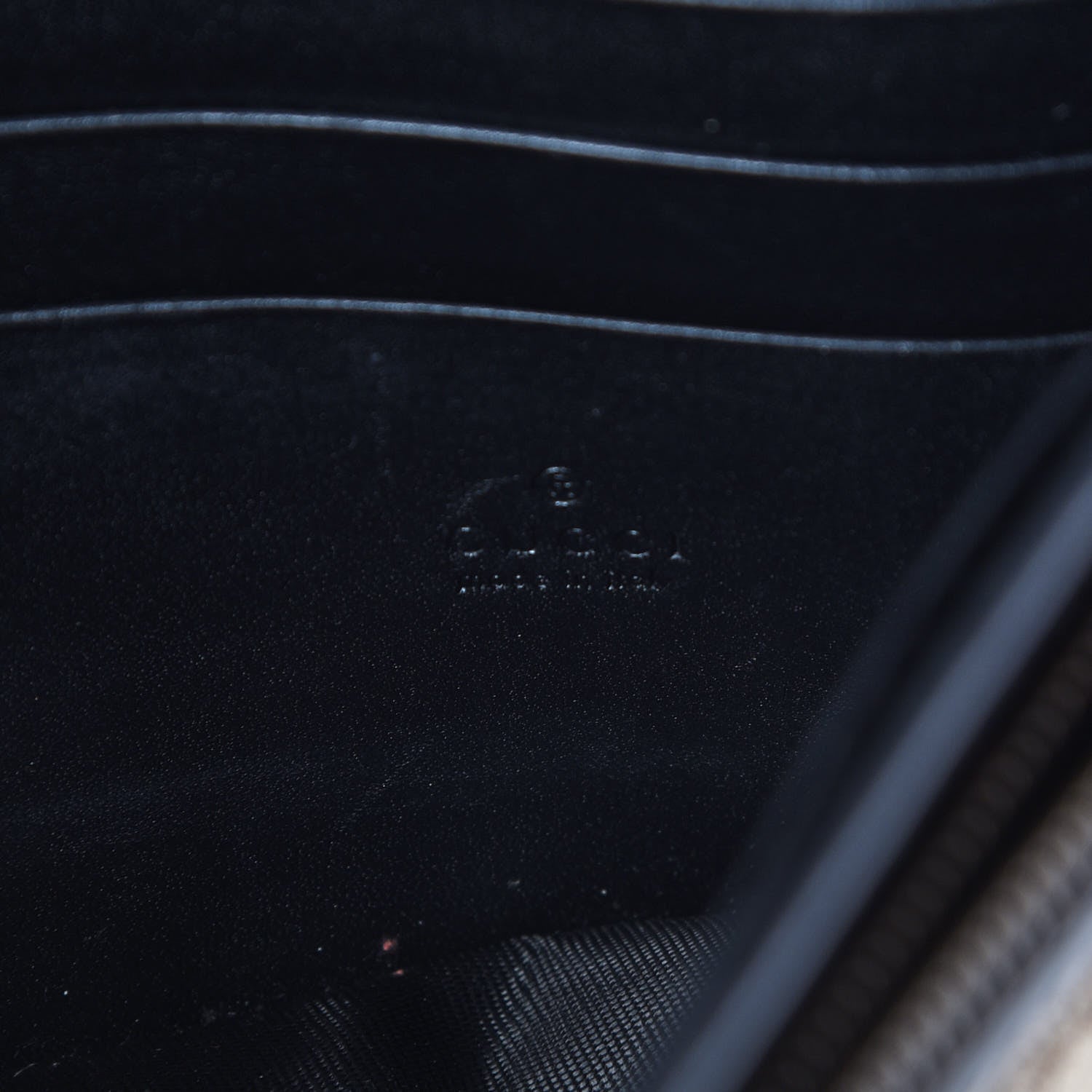 Gucci Monogram Lady Web Convertible Wallet Black 6 of 10