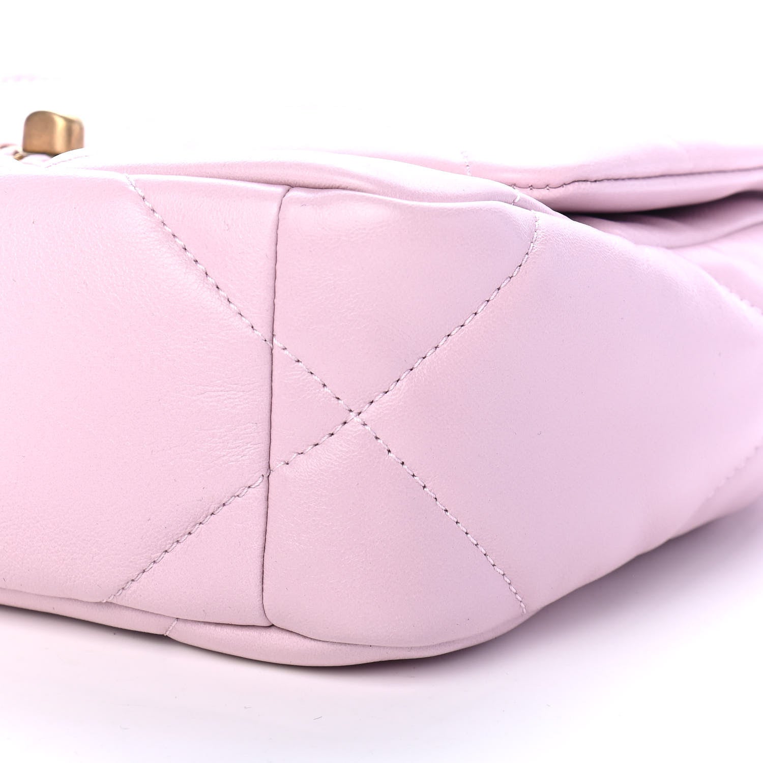 Chanel Lambskin Quilted Medium Chanel 19 Flap Light Pink 8 of 8
