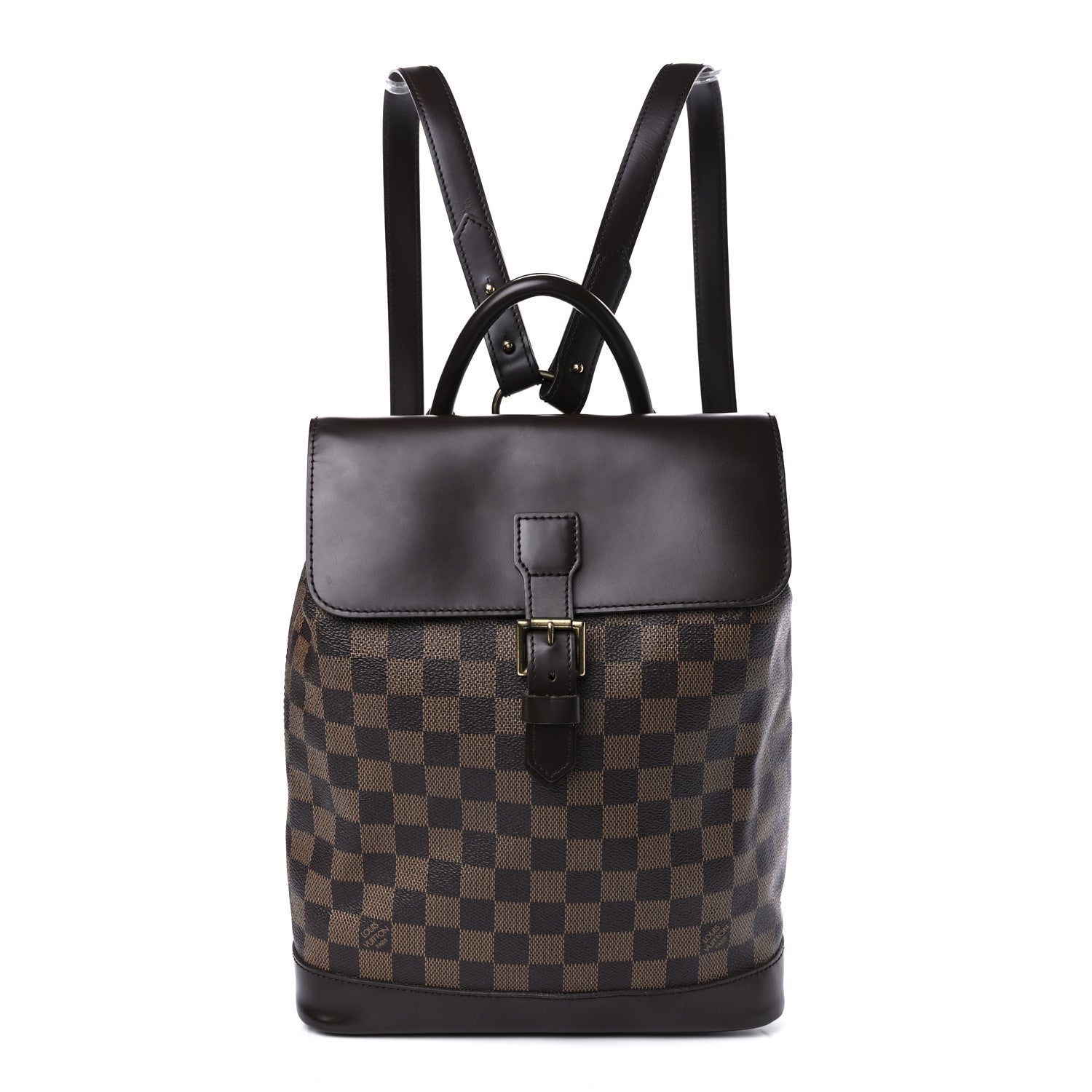Louis Vuitton Damier Ebene Soho Backpack 1 of 8
