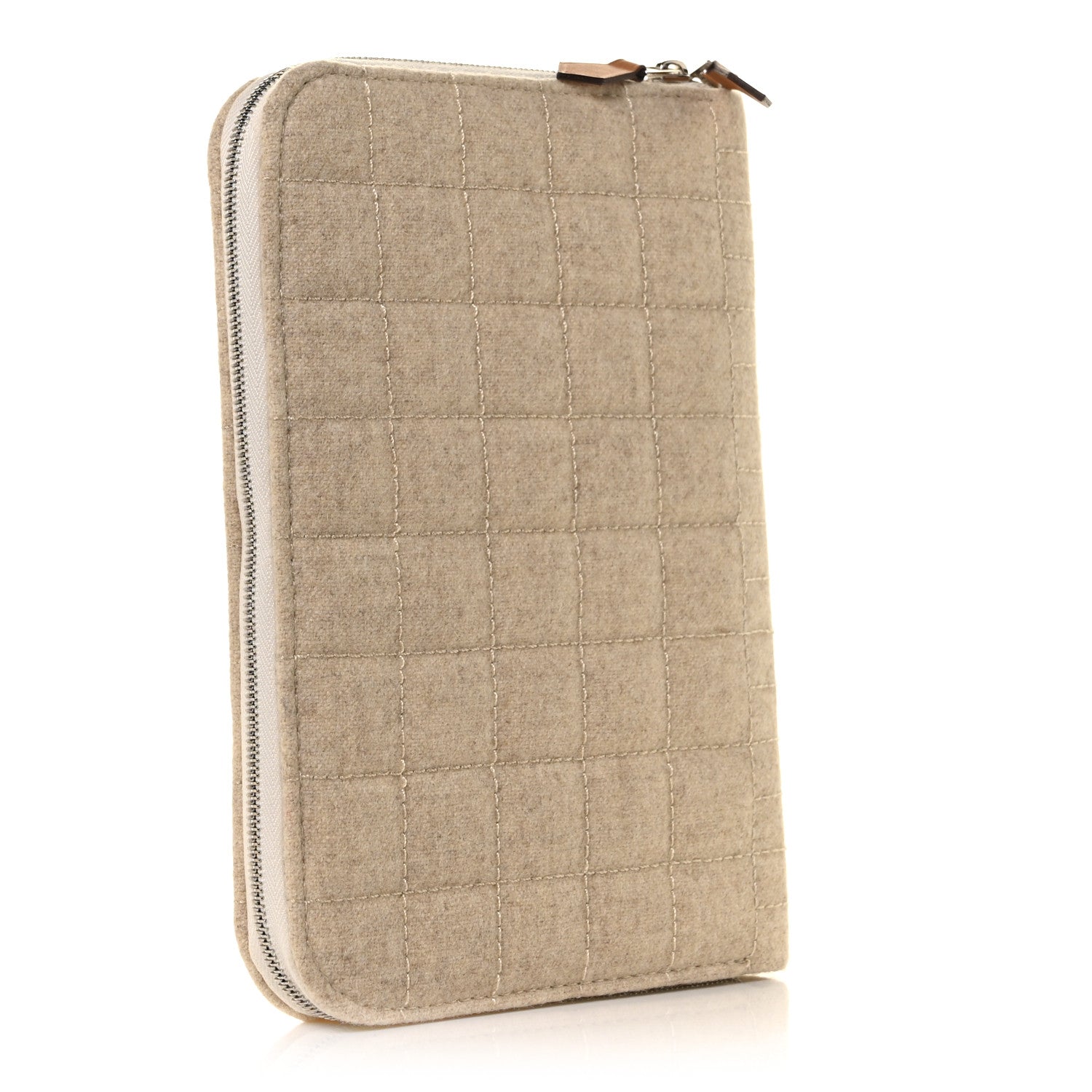 Hermes Wool Cashmere Paddock PM Jewelry Case 3 of 7
