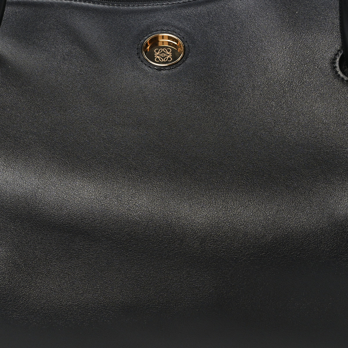 Supple Calfskin Large Madrid Bag Black