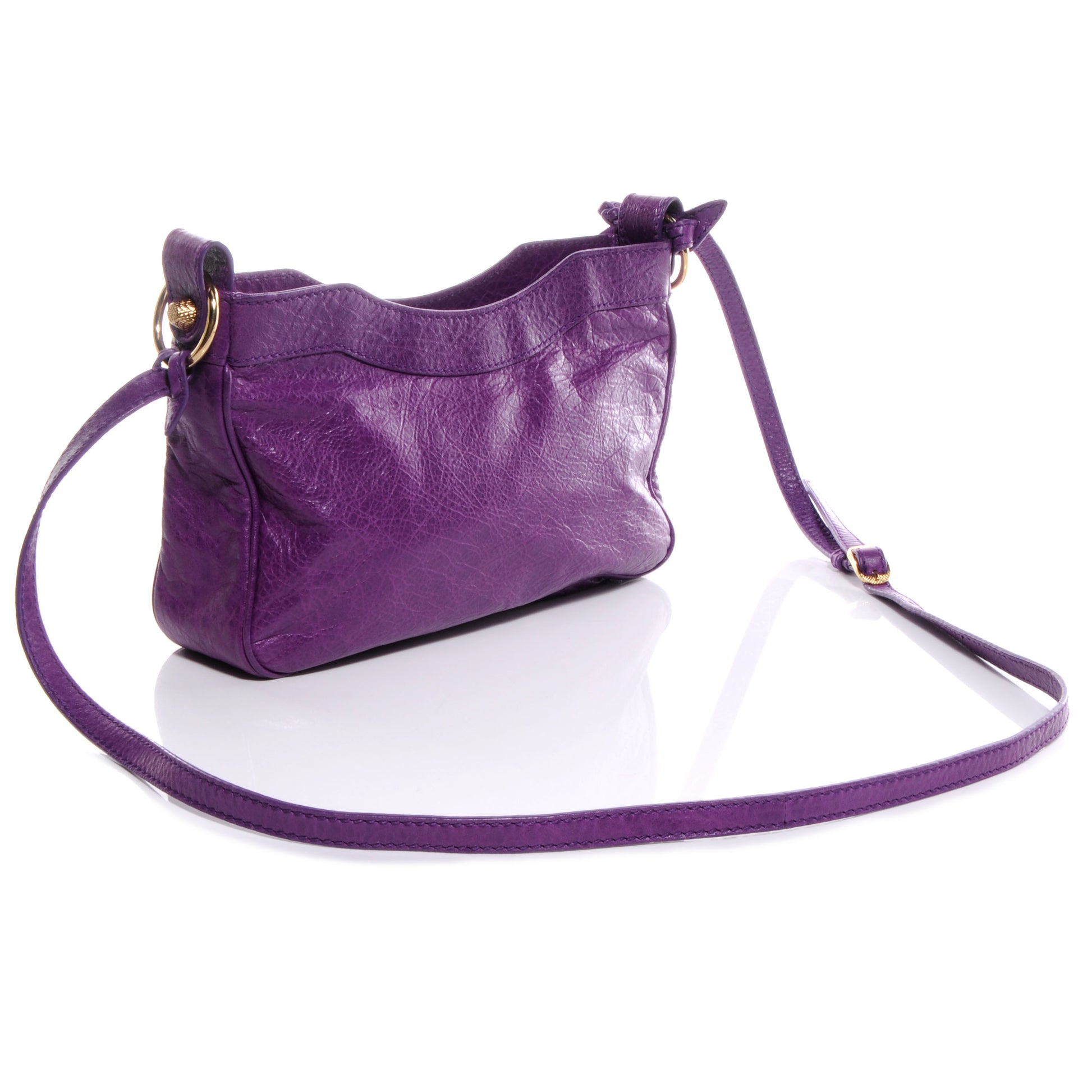 Balenciaga Agneau Giant 12 Gold Hardware Hip Ultraviolet 3 of 9
