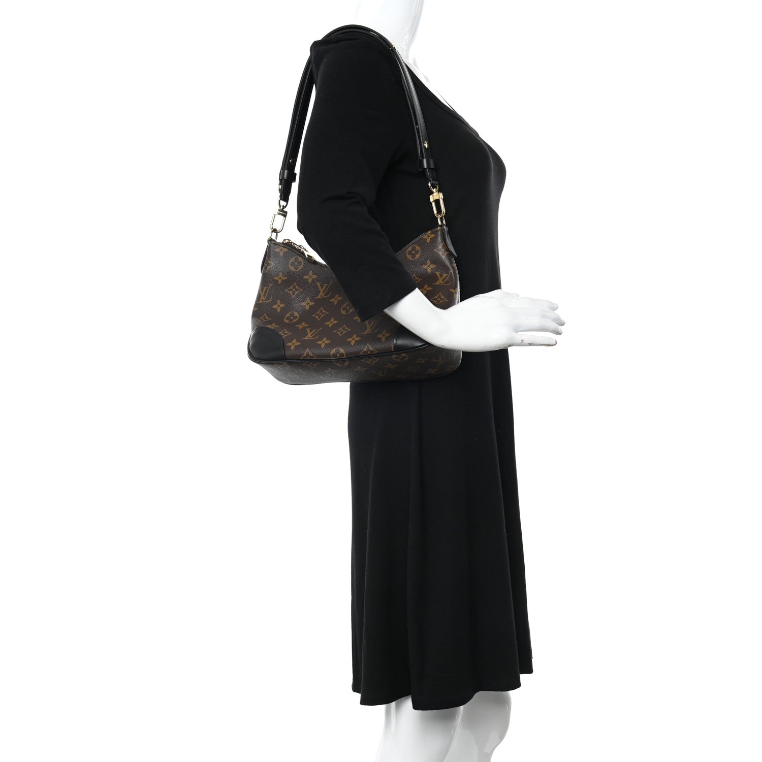 Louis Vuitton Monogram Boulogne NM Black 2 of 9