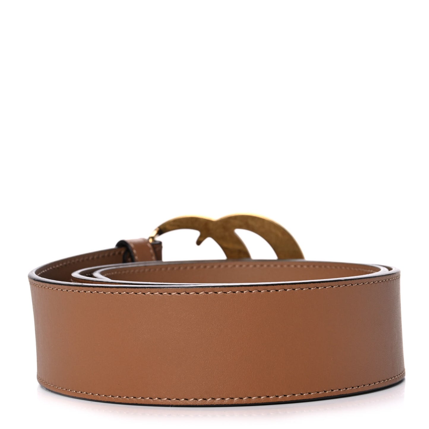 Calfskin Double G 40mm Belt 75 30 Tan